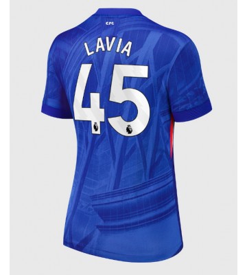 Chelsea Romeo Lavia #45 Hjemmebanetrøje Dame 2025-26 Kortærmet